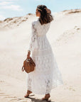Alice | Women Bohemian Long Sleeve Maxi Dress