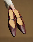 Hannah | Women Genuine Leather Slip-On Mules