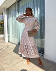 Camille | Women Elegant Long Sleeve Party Dress