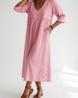 Lioréa™ — Elegant, casual midi dress