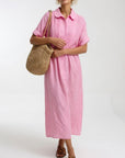 Lysandra™ - Flowing Summer Shirt Dress