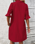 Cameron | Elegant Ruffle Dress