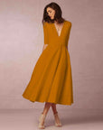 Paige | Women Ivoire Midi Dress Fitted Elegant Cut