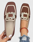 Jacklyn | Women Spring Embellished Slip-On Loafers Shoes