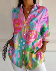 Sadie | Colorful Pattern Blouse