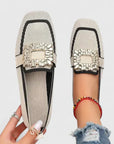 Jacklyn | Women Spring Embellished Slip-On Loafers Shoes