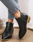 Ella | Women Spring Casual Side-Zip Ankle Boots
