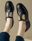 Elegant T-Strap Mary Janes