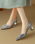 Gloria Glitter Pumps
