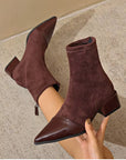 Hazel | Women’s Winter Block Heel Ankle Boots