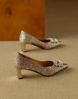 Gloria Glitter Pumps