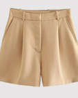 Charlotte - Luxe pleated shorts