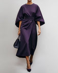 KATARZYNA | MAXI DRESS WITH KIMONO SLEEVES