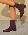 Hazel | Women’s Winter Block Heel Ankle Boots