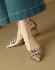 Gloria Glitter Pumps