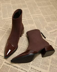 Hazel | Women’s Winter Block Heel Ankle Boots