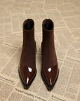 Hazel | Women’s Winter Block Heel Ankle Boots