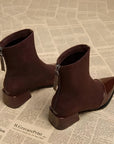 Hazel | Women’s Winter Block Heel Ankle Boots