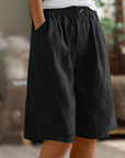 Femke - Relaxed Linen Bermuda Shorts