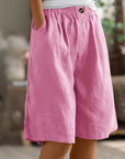 Femke - Relaxed Linen Bermuda Shorts