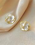 Pearl Blossom Earrings