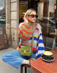 Lauren | Women’s Winter Multicolor Knit Sweater