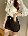 Ilse - Elegant High Waist Shorts