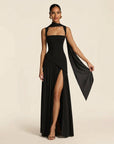 Reese | Lace-Up Back Maxi Corset Dress