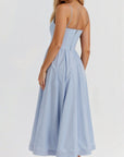 Emma | Women’s A Line Midi Dress Ascot Style