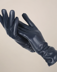 Women’s Classic Gloves – Elegant Ruched Wrist Design