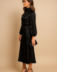 Alexis | Women’s High Neck Midi Dress Style