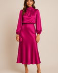 Alexis | Women’s High Neck Midi Dress Style