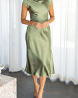 Sophie | Women’s Slip Midi Length Minimalist Silhouette
