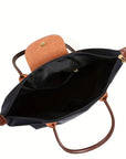 Women's Structured Shoulder Bag with Organised Interior