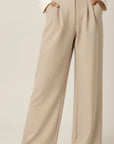 Caroline | Women’s High Waisted Wide Leg Trousers
