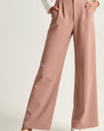 Caroline | Women’s High Waisted Wide Leg Trousers