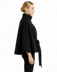 Erica | Women’s Winter High Collar Belted Coat