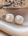 Square Pearl Earrings