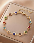 Unique Heart-Shaped Bracelet
