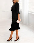 Sophie | Elegant, flowing dress with ruffles