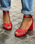 Bicolored All Day Comfort Heels