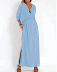ISABELLA | Long flowing dress with a unique style for any occasion