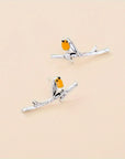 Cartoon Bird Earrings