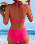 Solid Bikini Halter
