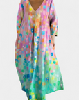 Isalinde | Comfortable V-neck Dress