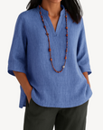 Katherine | Women’s Casual Linen Tunic Top