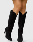 Grace | Women Spring Pointed Toe Knee Boots