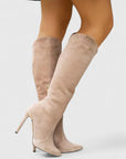 Grace | Women Spring Pointed Toe Knee Boots