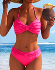 Solid Bikini Halter