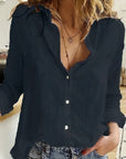 Julia | Women Elianna Button Blouse Timeless Style